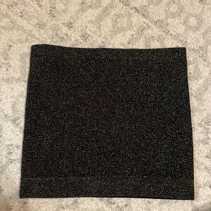Urban outfitters- out from under black sparkly tube top